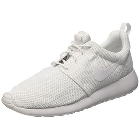 nike roshe one weiß herren 45|Amazon.com: Mens Nike Roshe One White: Clothing, Shoes.